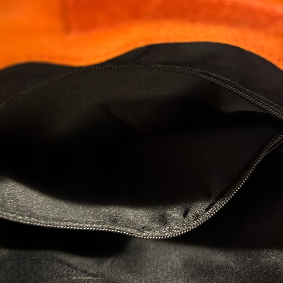 BAG TOTE PURSE Suede Orange Unbranded Shoulder Bag with Fringe - Picture 11 of 13